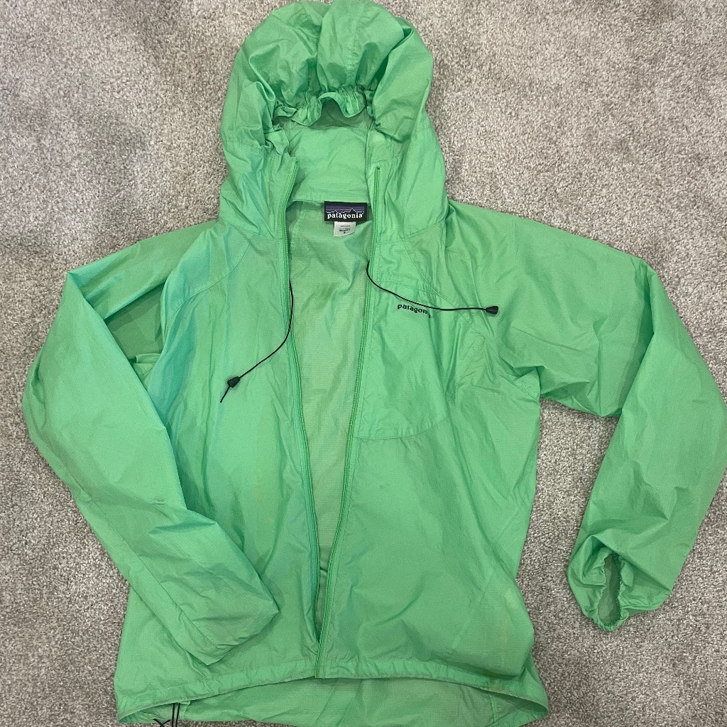 Lime Green Patagonia Rain Slicker Size Small Lime Green